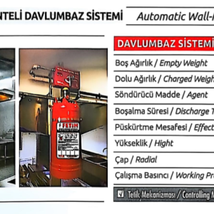 OTOMATİK DUVARA MONTELİ DAVLUMBAZ SİSTEMİ