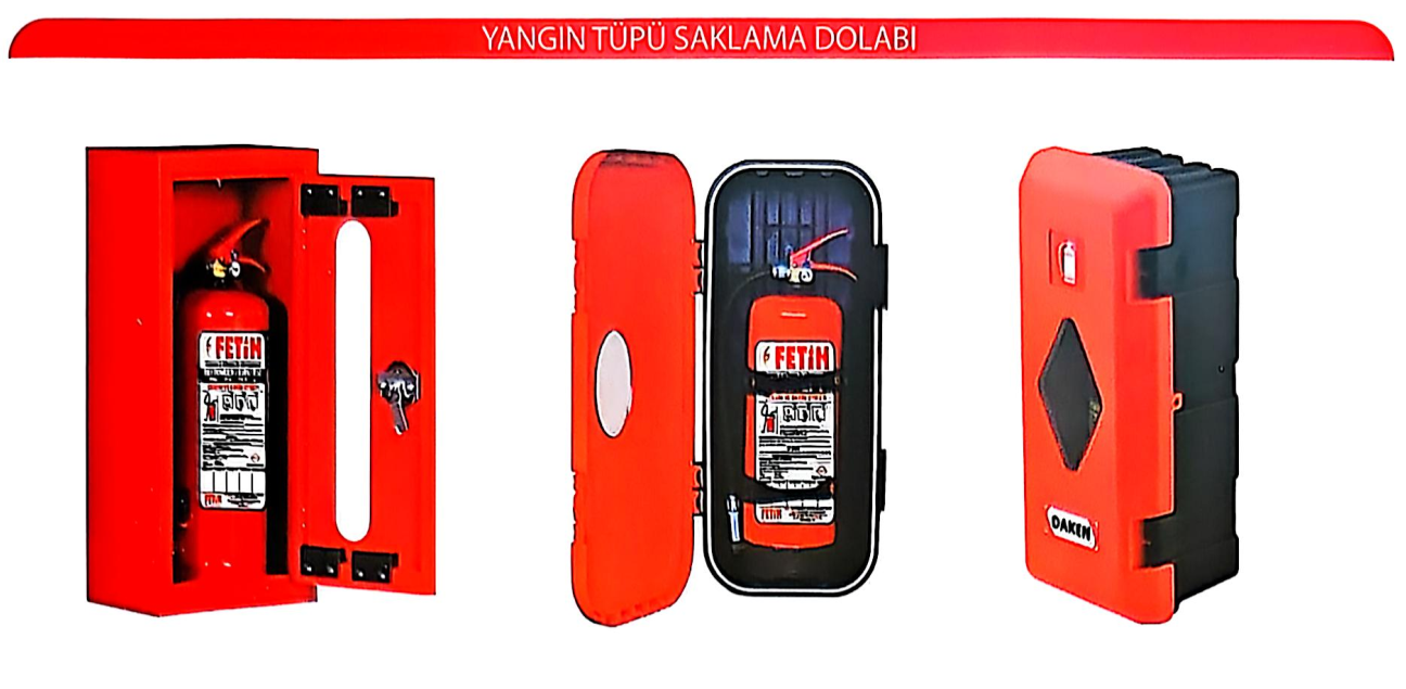 YANGIN TÜPÜ SAKLAMA DOLABI